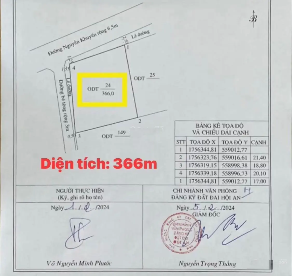 Cần bán quỹ đất không quá lớn để xây khách sạn, khu trung tâm, view sông, tài chính lại vừa phải