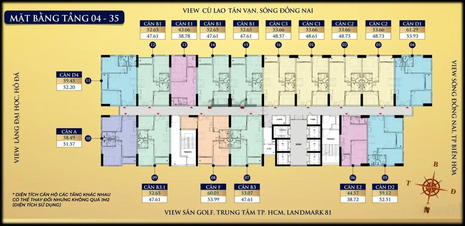 Căn hộ Bcons Avenue gần làng đại học, giá sốc chỉ 1,9 tỷ vnd