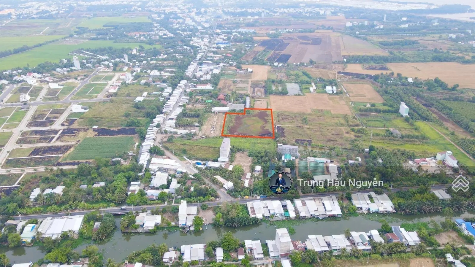 Đất góc nhánh Quang Trung, TP Rạch Giá, 7346m2, 1300m2 thổ cư, Sổ Hồng, phù hợp phân lô tách thửa