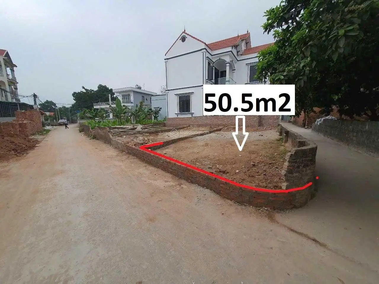 Lô góc 50.5m2 đất Kim An (thị trấn Kim Bài) 2 xe tải tránh nhau trước đất giá 1.3 tỷ