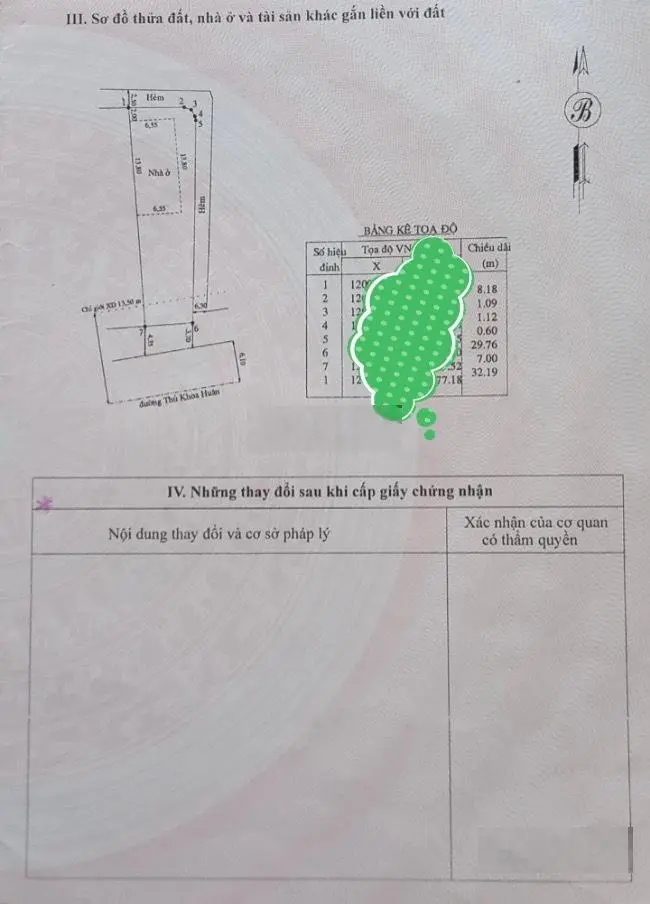 Bán gấp lô góc 263.8m2 đường Thủ Khoa Huân - trên đất có căn nhà cấp 4 - Phan Thiết