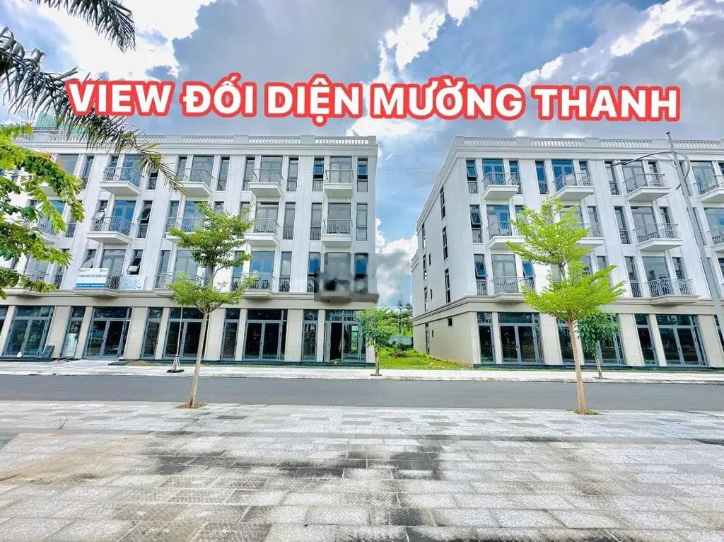 shophouse khu Thuỳ Dương 1 trệt 4 lầu đối diện Mường Thanh 2 mặt tiền