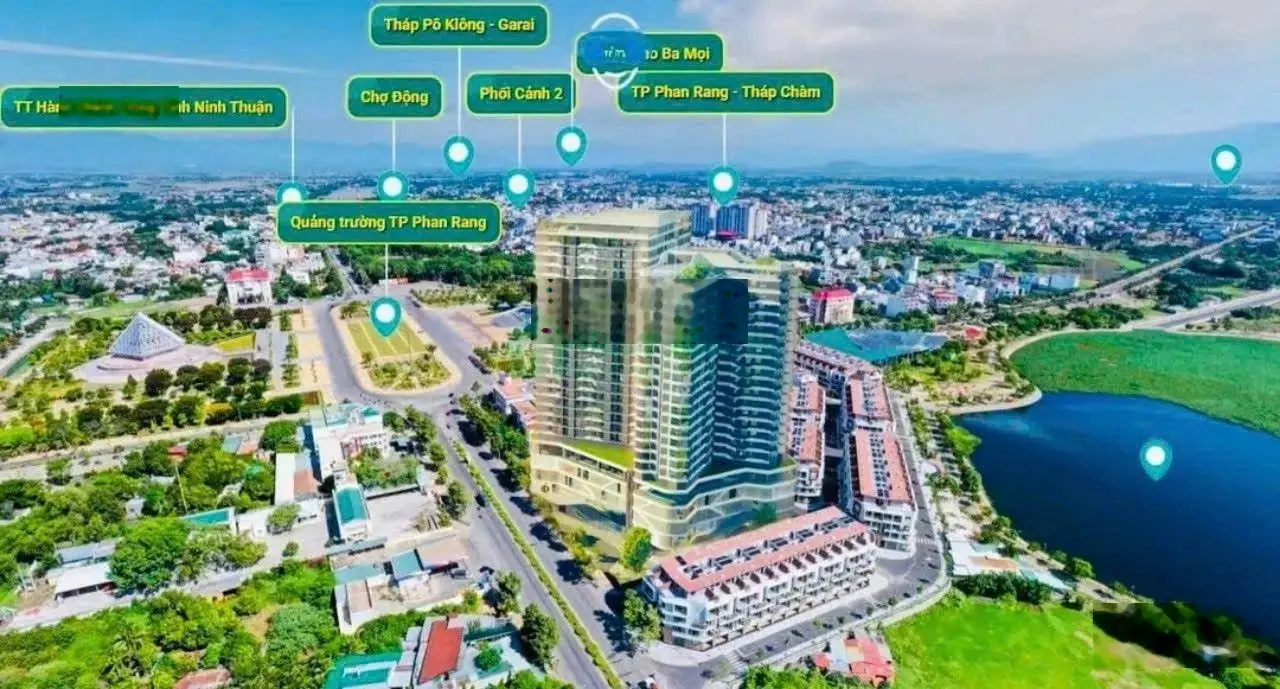 Nhà phố ngay Quảng Trường, chợ Đêm - Hacom Mall đẳng cấp & độc nhất Ninh Thuận. 0937.048.942