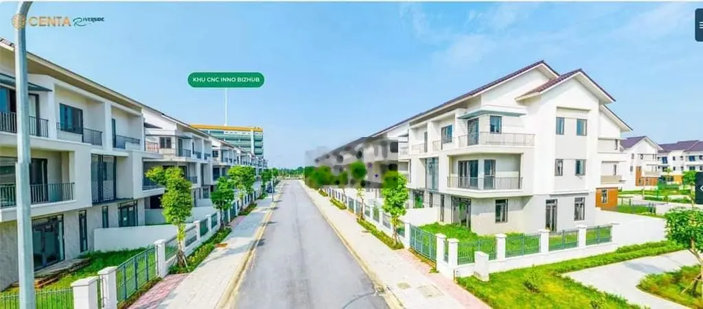 BÁN NHÀ PHỐ 3 TẦNG diện tích 120M² đường 15M - dư án CENTA RIVERSIDE