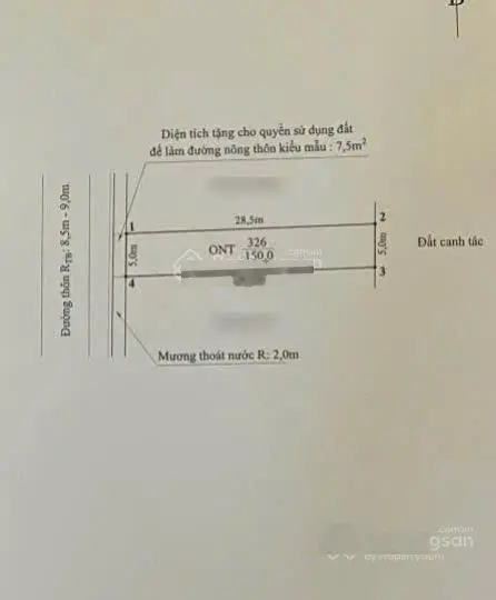 Cần bán đất giá 1,25 tỷ VND tại Xã Tân Dân, An Lão, Hải Phòng