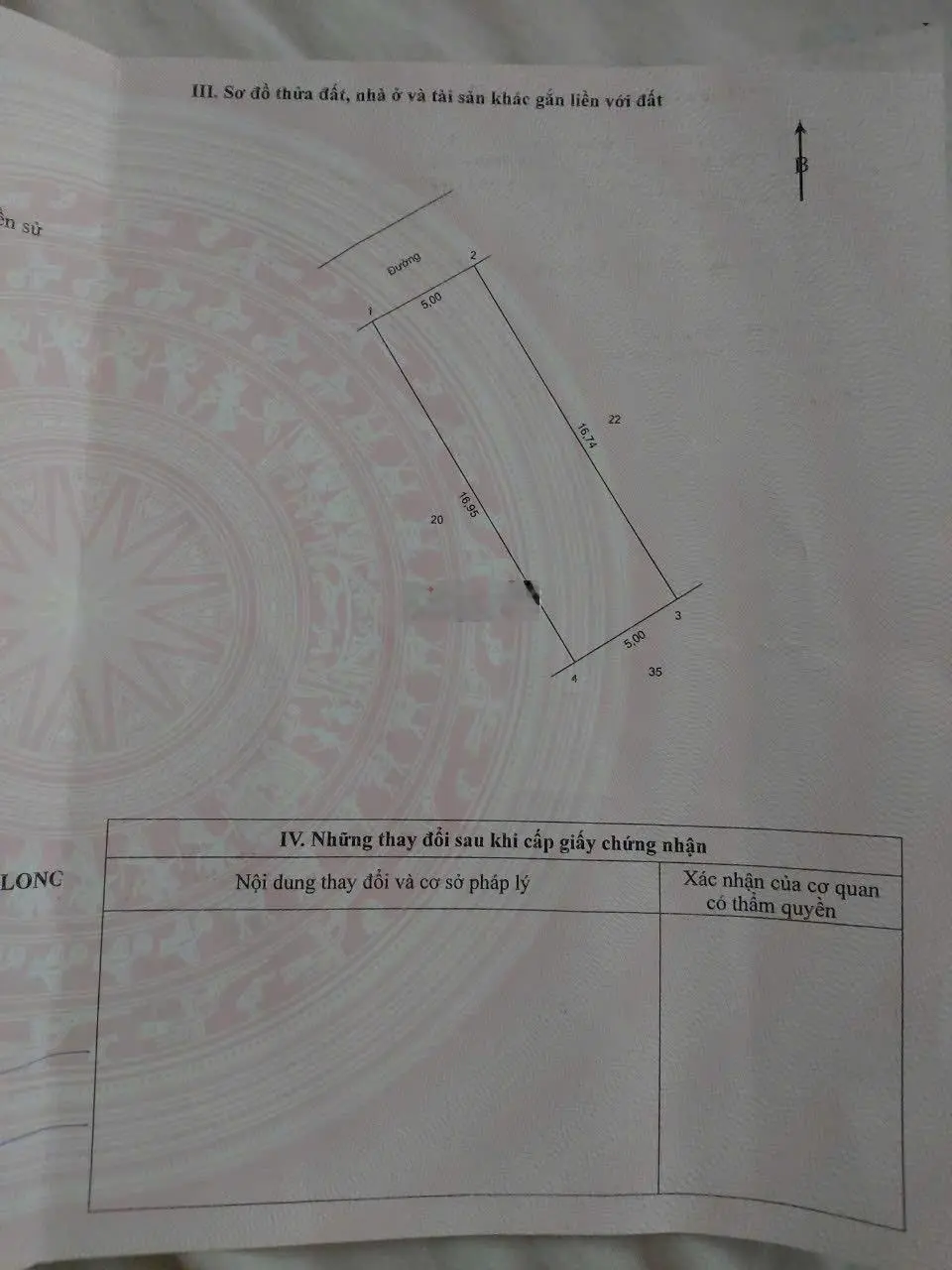 Bán đất hẻm số 8, Phạm Thái Bường, phường 4, TPVL.