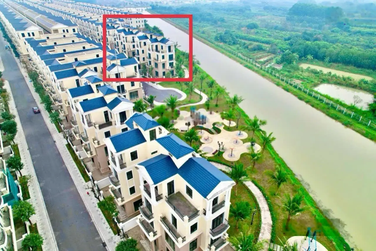 Bán gấp đơn lập đảo dừa 180m2 giá 24,3 tỷ rẻ hơn cả song lập. view trực diện sông. mà chỉ 135tr/m2