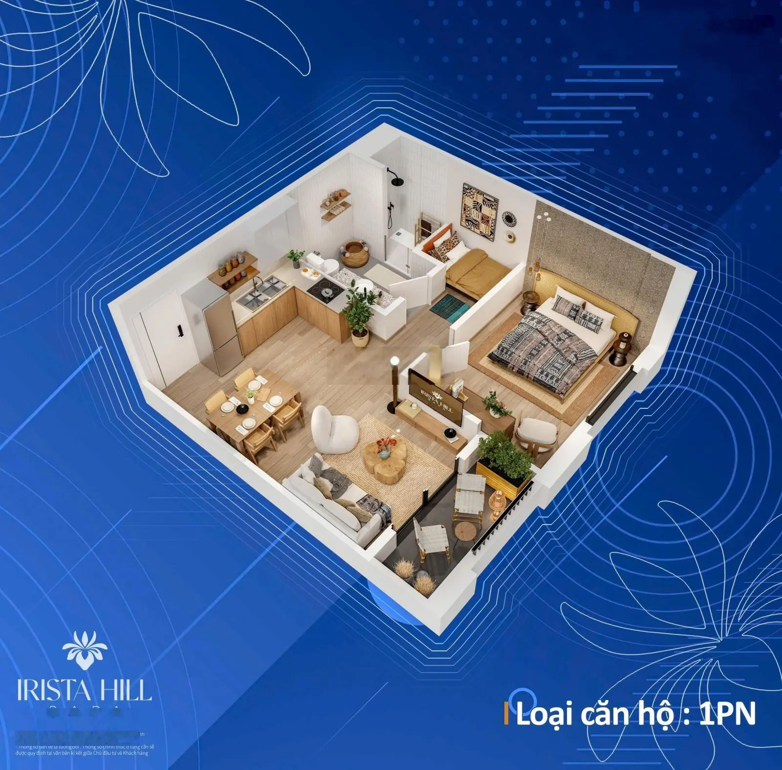 Bán căn hộ chung cư tại Irista Hill Sapa, 23,5 triệu / m2, 45,2 m2, giá tốt