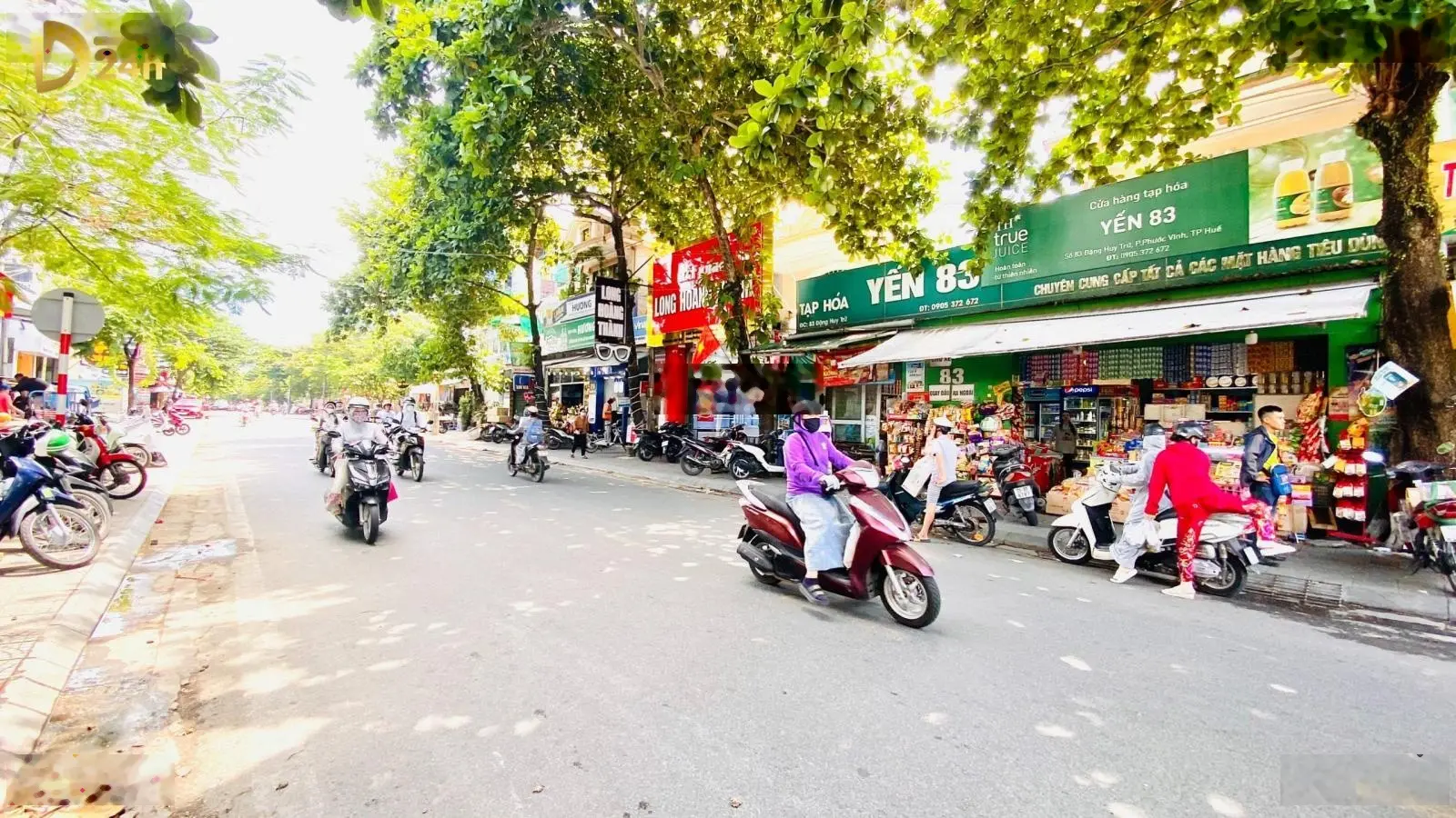 Mặt tiền đường đặng huy trứ giao nhau đào tất đoạn kinh doanh sầm uất đang cho thuê có dòng tiền