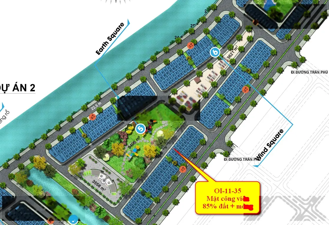 Chính chủ bán lô mặt công viên FLC Tropical, khu Hawaii, diện tích 90m2