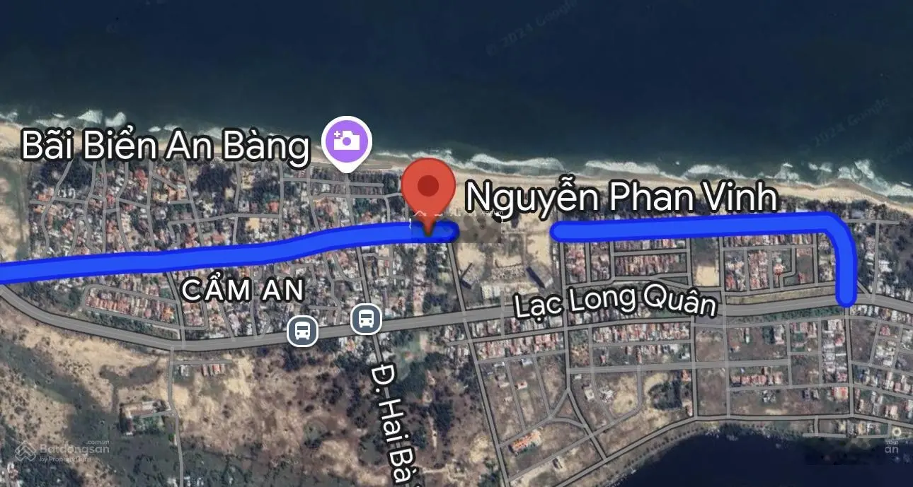 Bán đất đường Nguyễn Phan Vinh, Phường Cẩm An, Hội An - giá tốt, diện tích 349m2