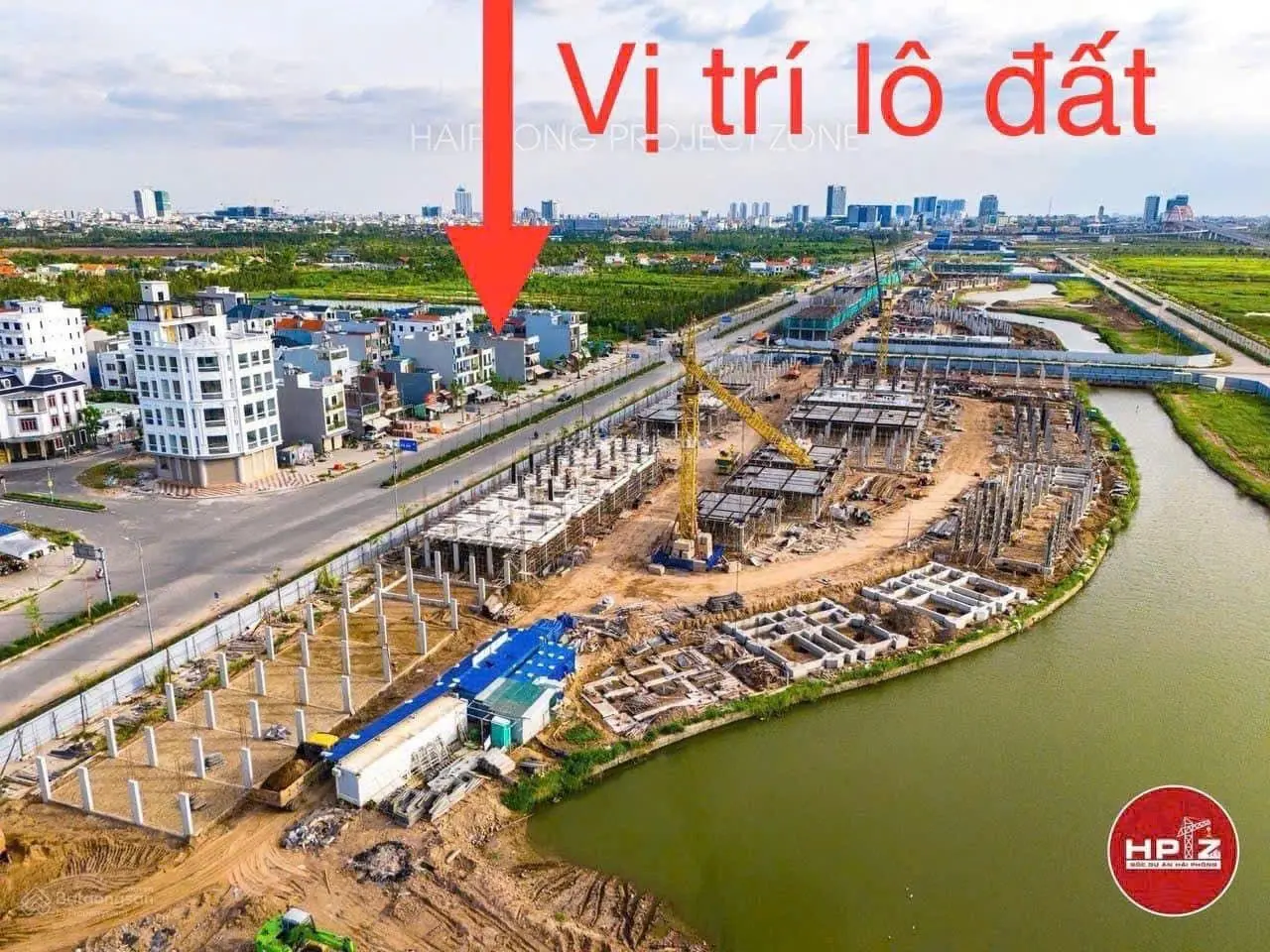 Chính chủ gửi bán lô D15 đường 45m view dự dán Bạch Đằng , Trung Tâm Hành Chính Trị Thuỷ Nguyên