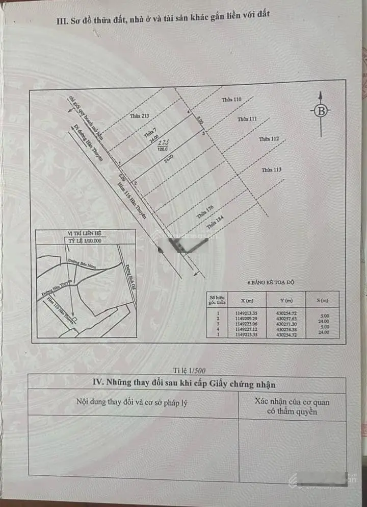 Bán đất mặt hẻm 116 đường Hàn Thuyên, phường 10, thành phố Vũng Tàu,