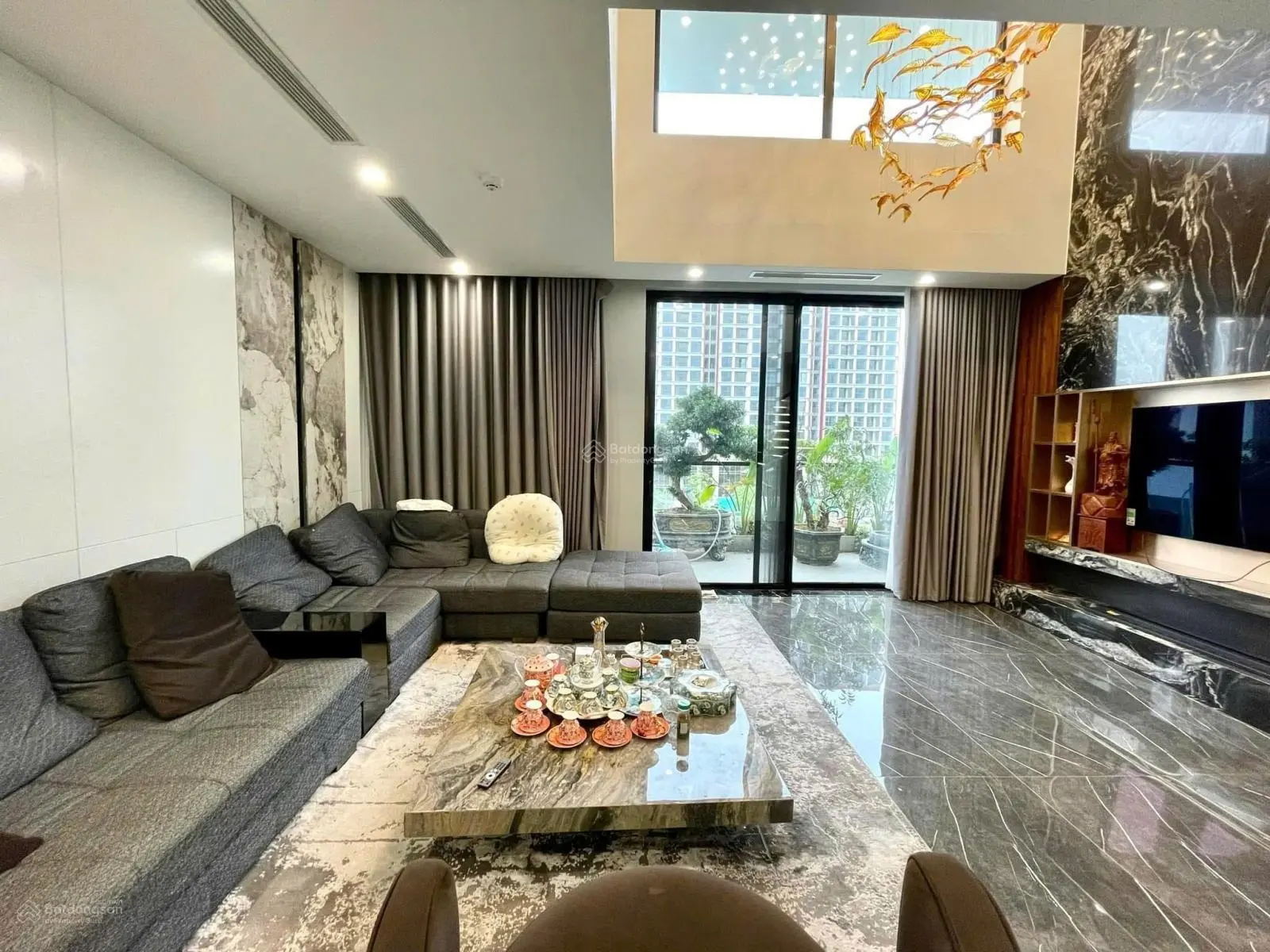 Bán liền kề Khai Sơn diện tích 91m2 view chung cư giá 26,5 tỷ