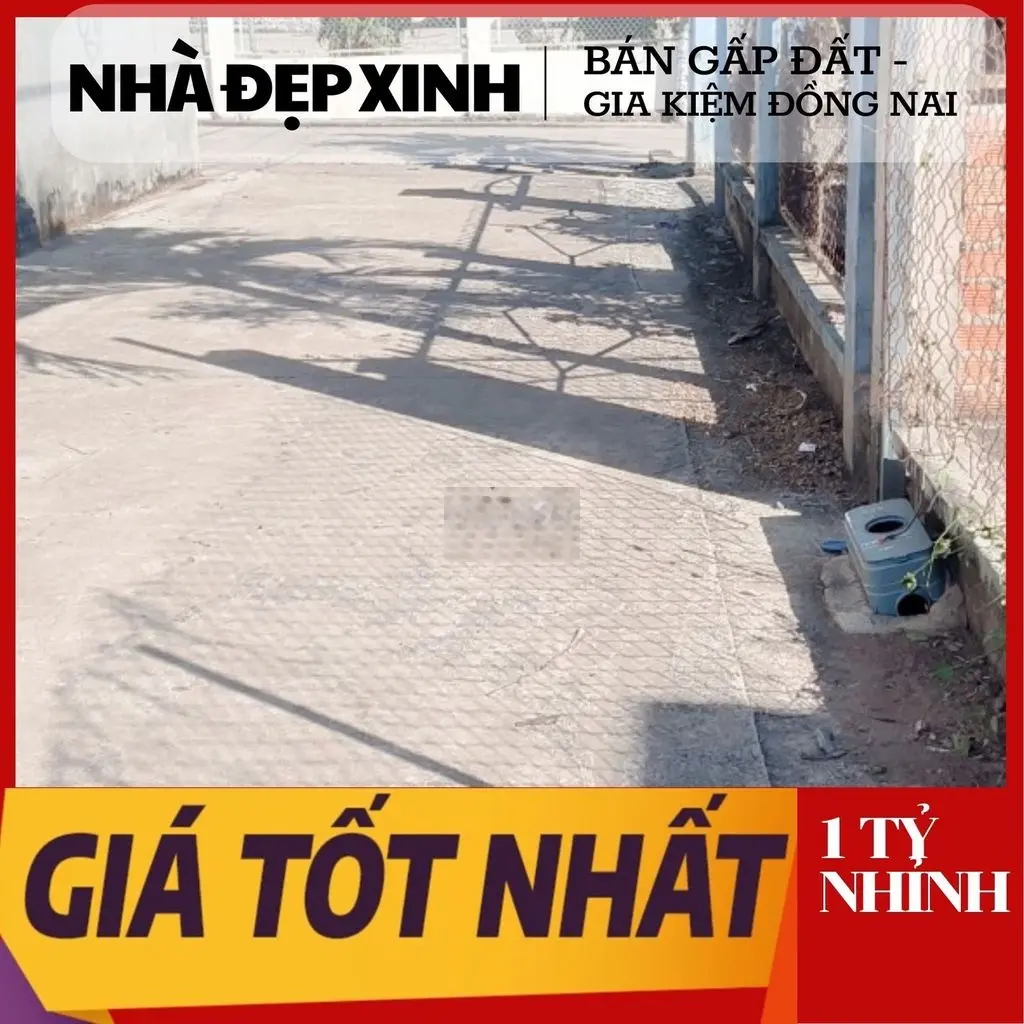 Gia Đình Kẹt Tiền Cần Bán Gấp Đất Xây Nhà 5.5*20 m, Nhỉnh 1 tỷ