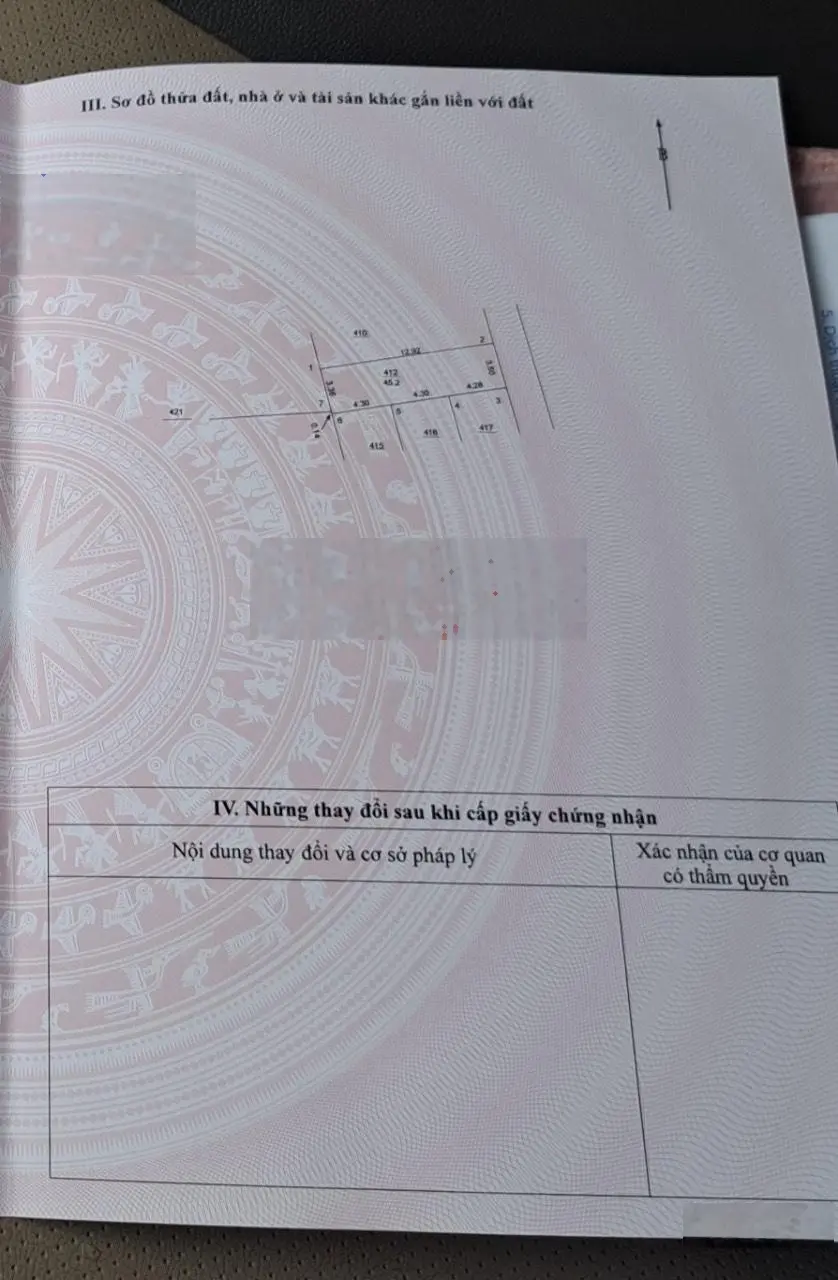 Siêu phẩm đất thôn Tam Đa - Thanh Văn - Thanh Oai - Hà Nội. Diện tích 45,2m2. Ngay đường to