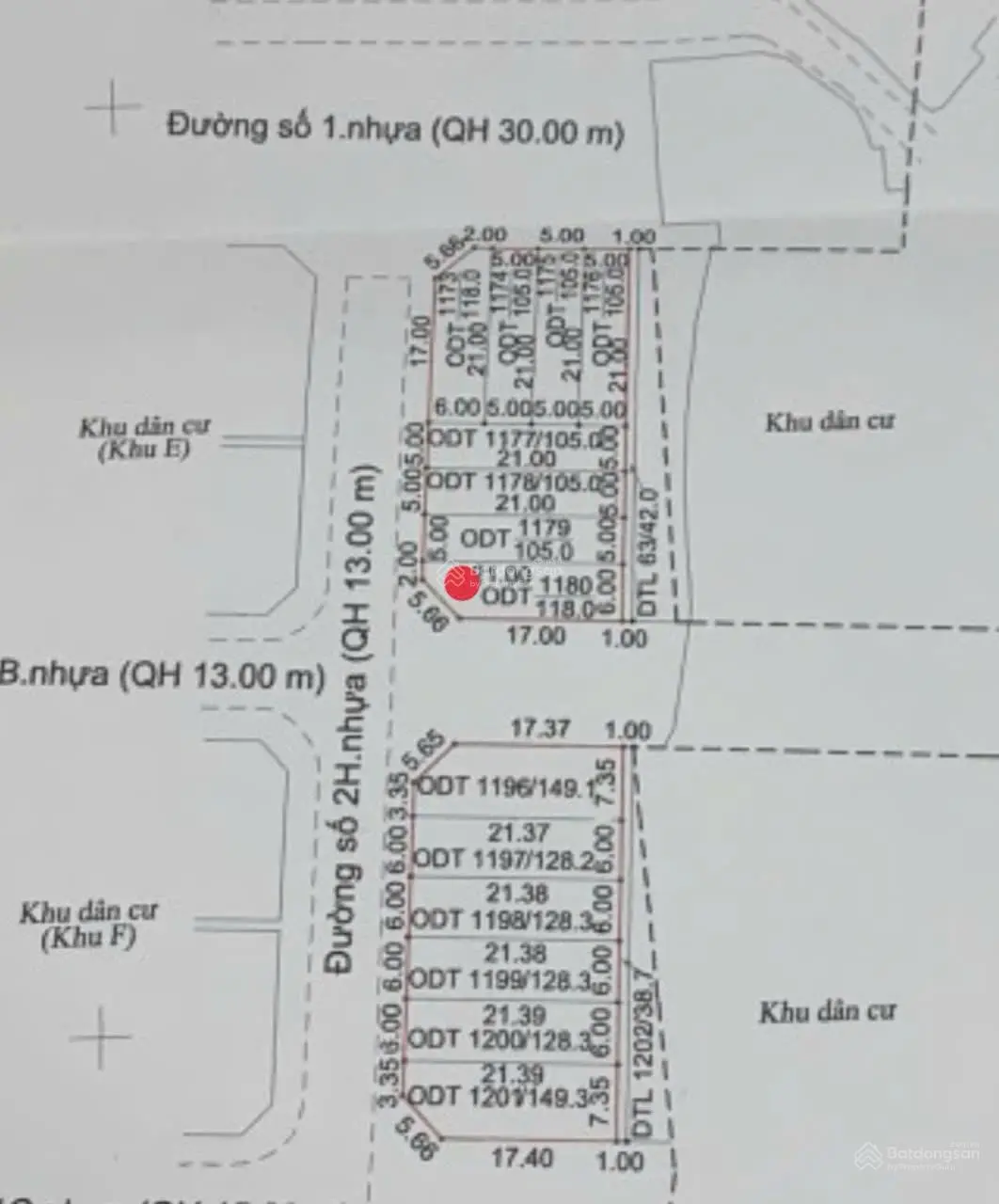 Lô góc đất tái định cư kế KDT Danatol Vinh Tân sổ đỏ xây tư do 3 tỷ 953