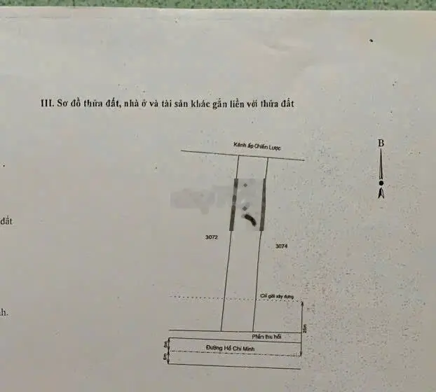 Cần bán mặt tiền 1235m2 đường QL N2 (CT 02, Đường TP. HCM) xã Mỹ Đông