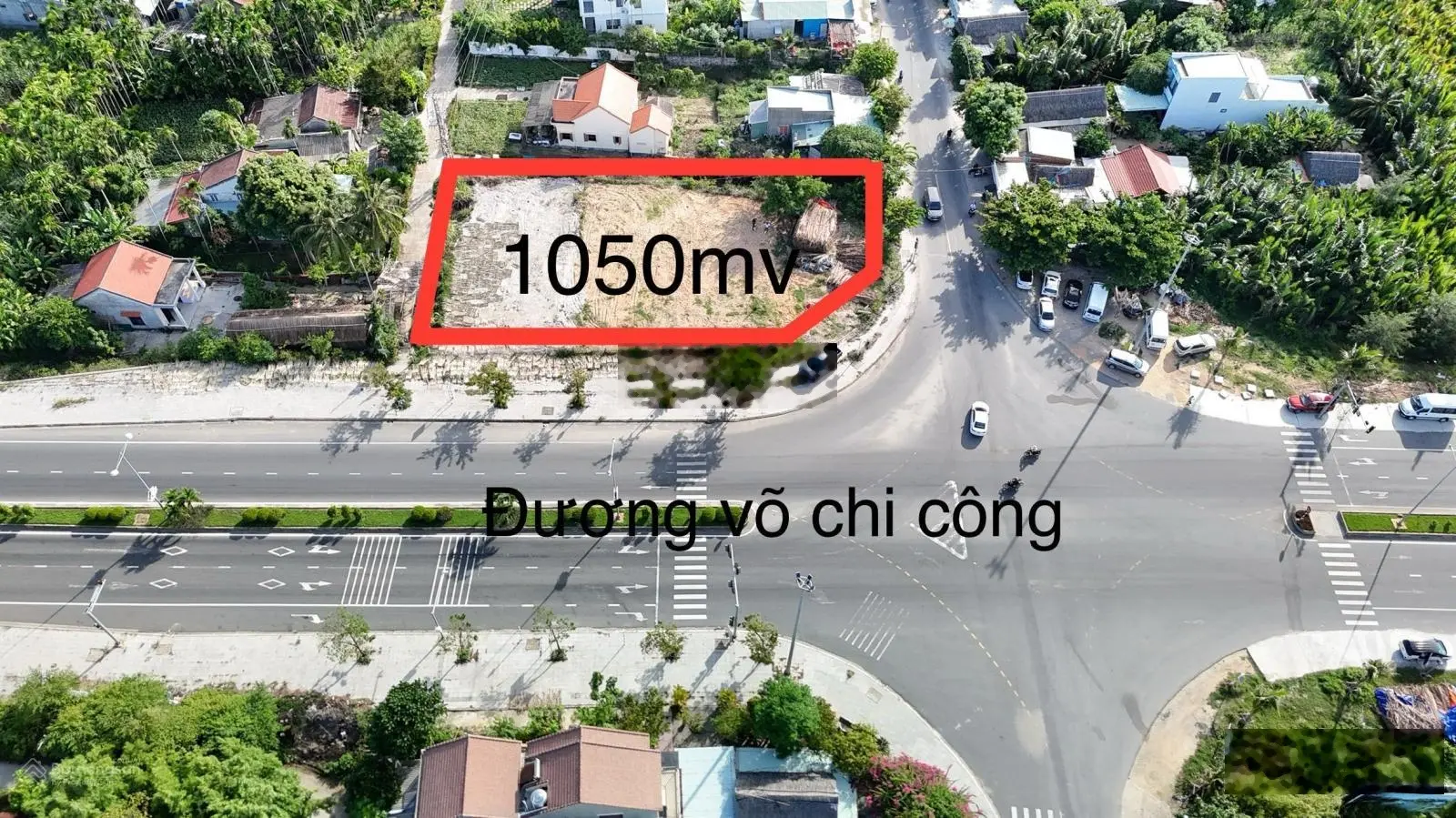 Bán 1050m2 thổ cư ngay TP Hội An siêu vip góc ngay 4 khu du lịcH Rừng Dừa 7 mẫu TP Hội An