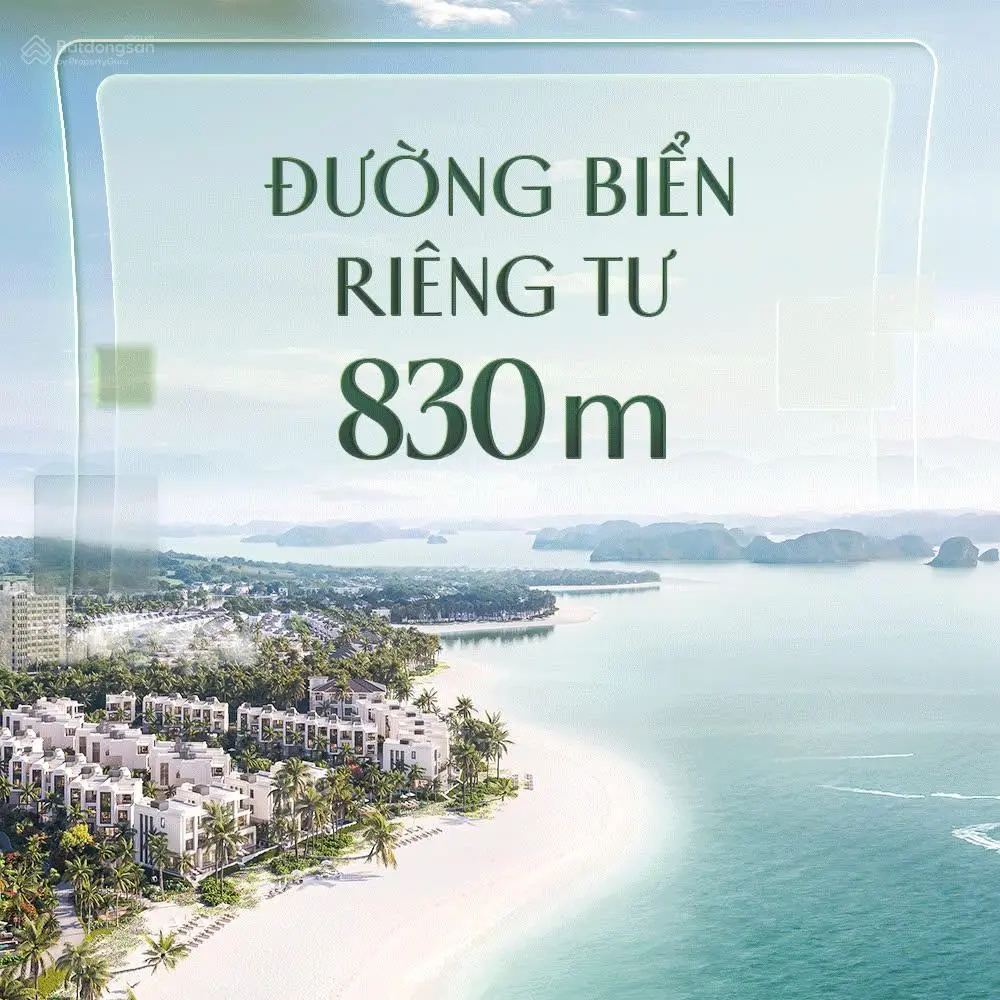 Biệt thự Grand Bay Ha Long Villas - phân khu Lagoon Residences tầm nhìn ngắm toàn vịnh kỳ quan