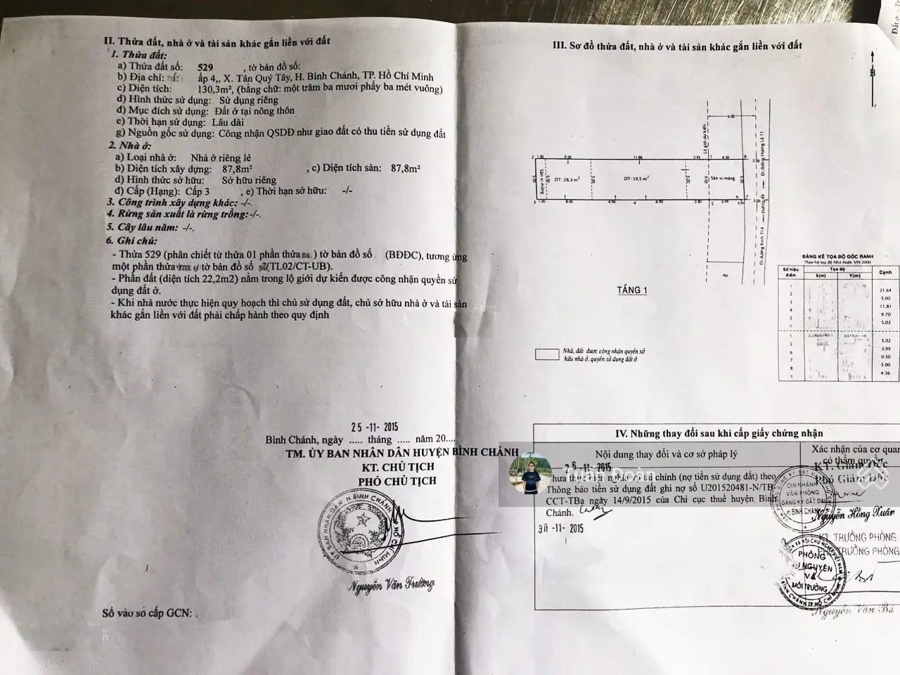 Chính chủ cắt lỗ 300 triệu bán nhà ngay Đinh Đức Thiện - chợ Bình Chánh 5x26m giá 760 triệu SHR