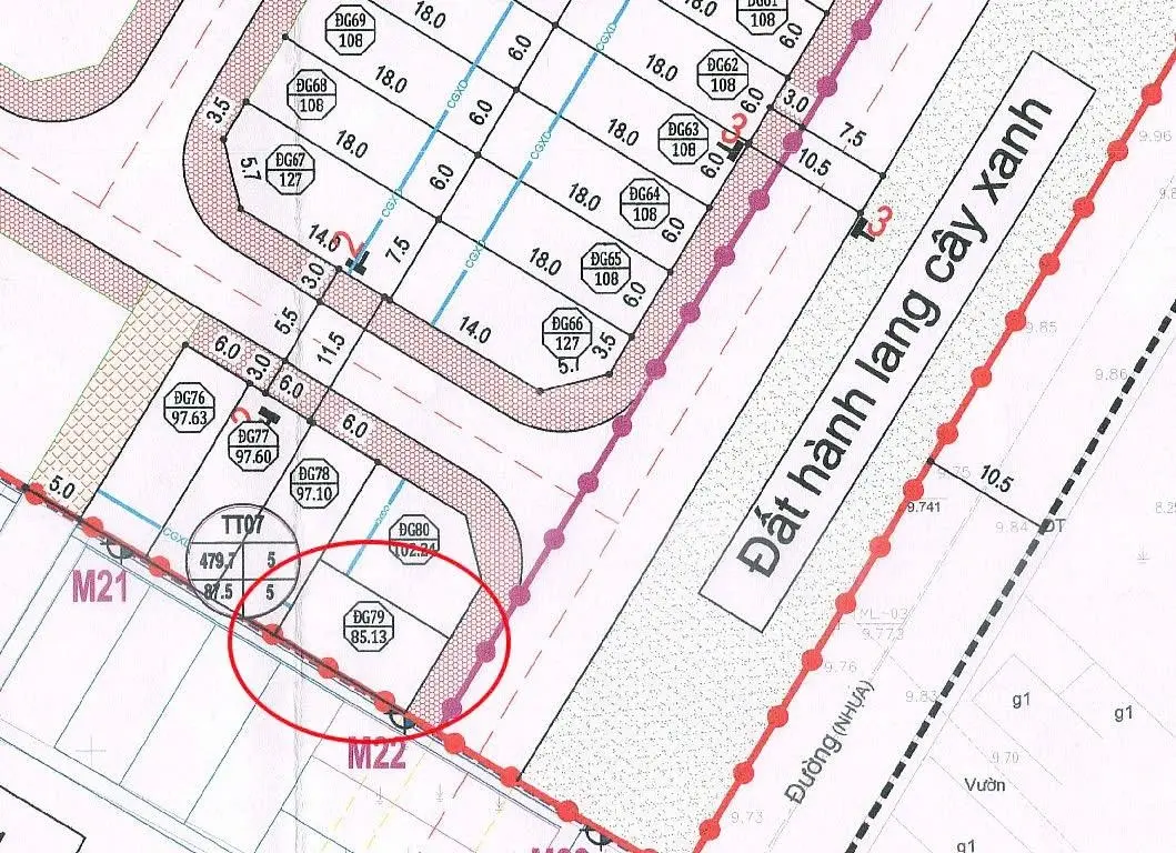 Bán đất đg dộc tranh, mặt tl 82, diện tích 85m giá 5.3 tỷ trạch mỹ lộc - phúc thọ siêu đẹp