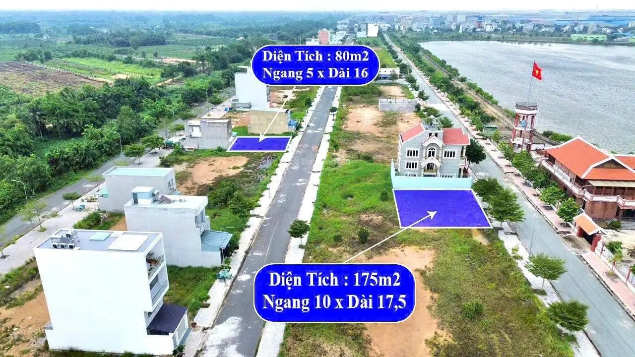 Duy nhất một lô đất nền như này 80m2 thổ cư giá chỉ 1 tỷ 335