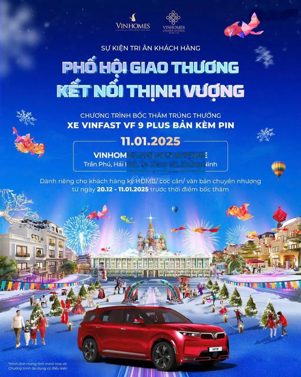 Sở hữu ngay siêu phẩm VF9 khi đầu tư biệt thự liền kề Vinhomes Móng Cái hoàn thiện tầng 1 9,54 tỷ