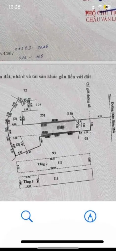 nhà 3 Tầng mặt Tiền Kinh Doanh Điện Biên Phủ 343m2 Giá 11.8 TỶ