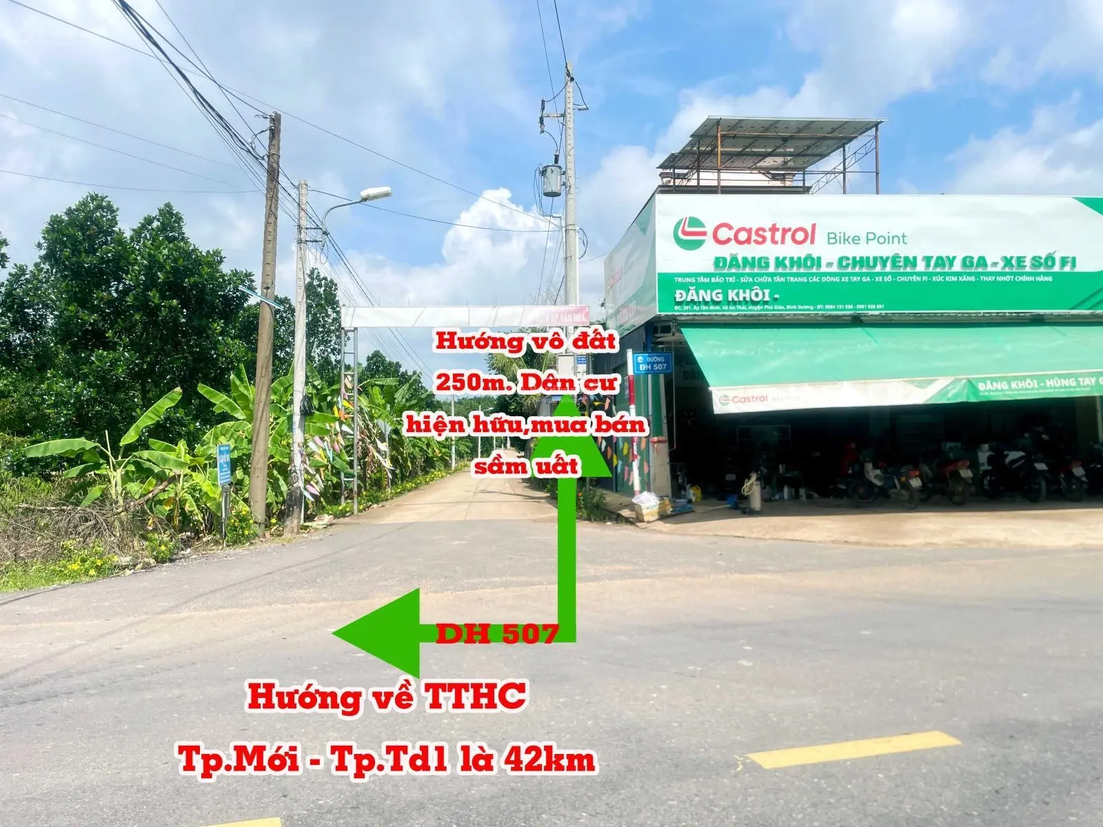 Cần bán 290m2 TC 100m2 trả trước 395tr, NH hỗ trợ vay 200tr, vị trí KDC hiện hữu, buôn bán sầm uất