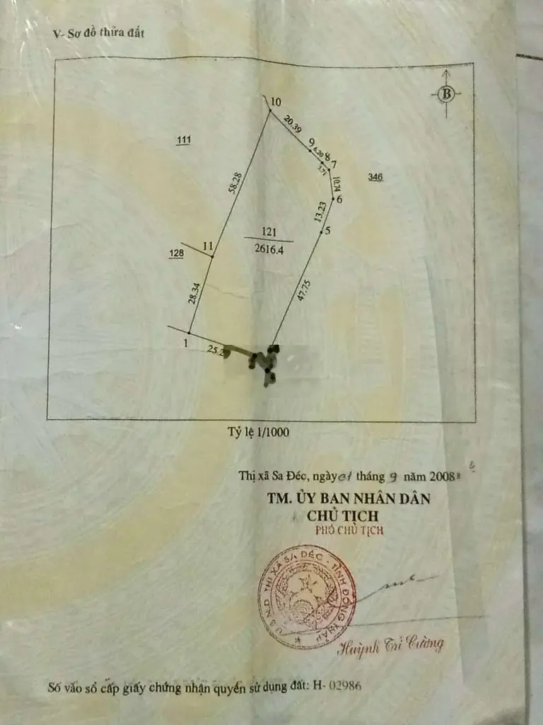 Bán đất sổ đỏ 5.888m2 TC+CLN Tân Phú Đông, TP Sa Đéc