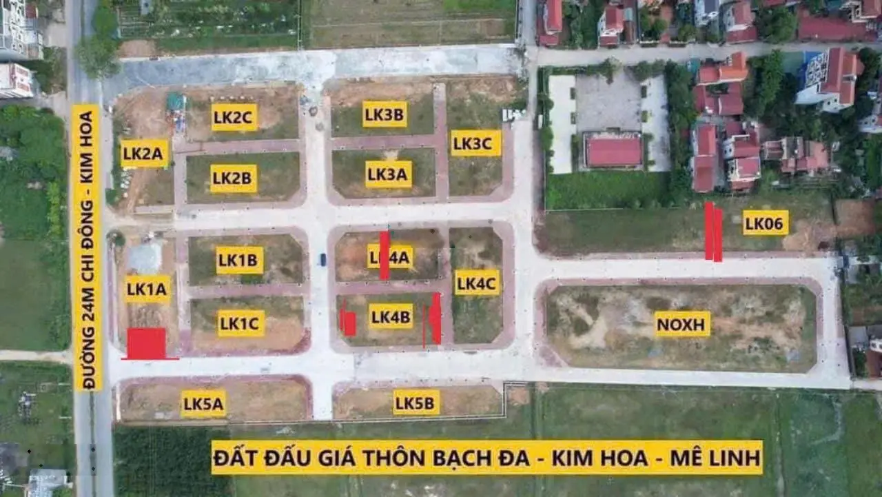 Lô giá đẹp nhất khu đất đấu giá Khu Bạch Đa Kim Hoa, Mặt đường đôi Ngô Miễn đối diện KDT Kim Hoa