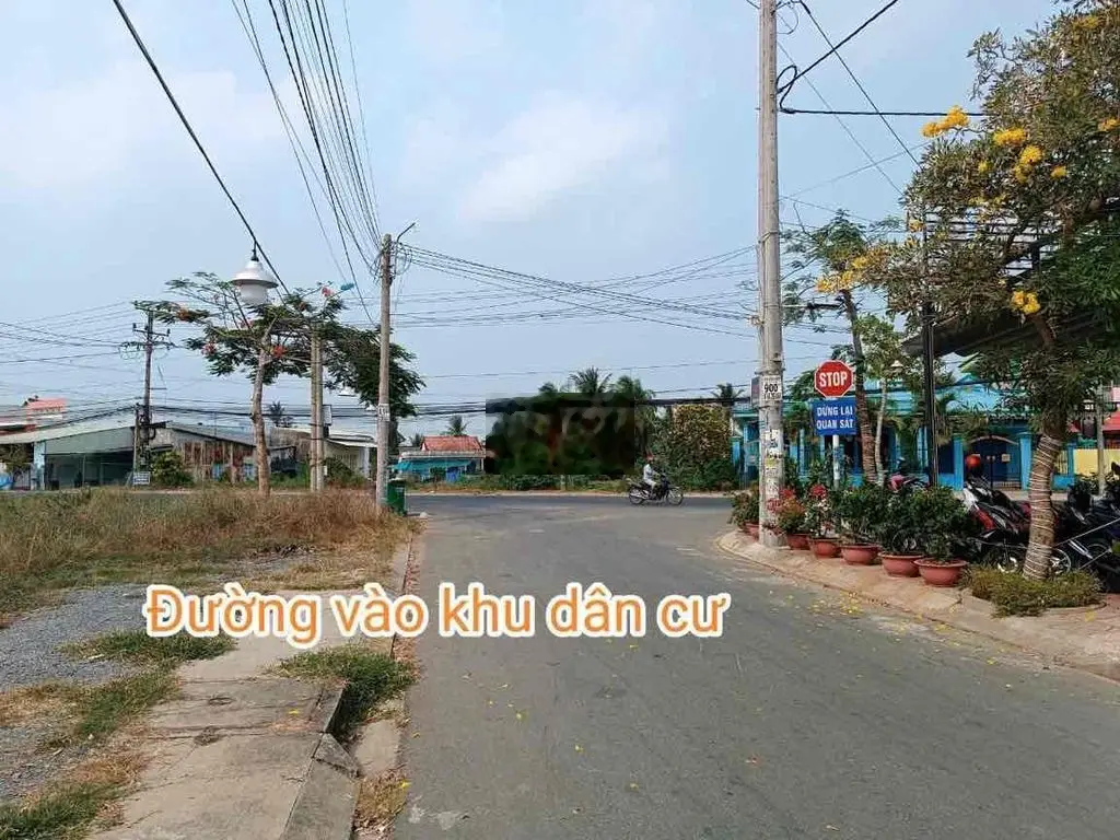 đất nền ngay chợ rạch kiến cách chợ bình chánh 5km..5x20 cuc đẹp