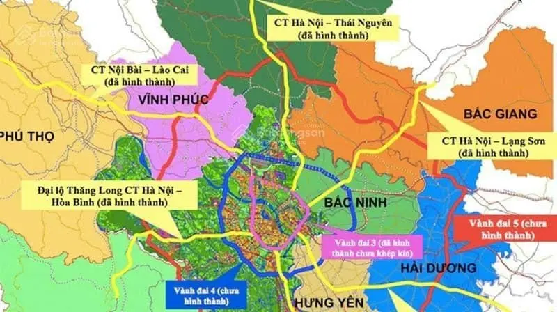 Cần bán 267m2 đất thổ cư chính chủ, đường thông, rộng có nhà đẹp 3 tầng, thôn Đoài Phú Minh 24tr/m2