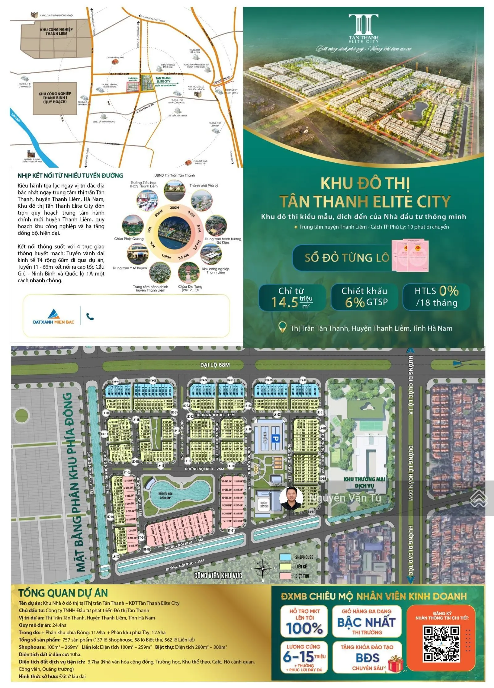 Chỉ từ 13,7tr/m sở hữu ngay biệt thự, shophouse, liền kề tại khu đô thị tân thanh elite city hà nam