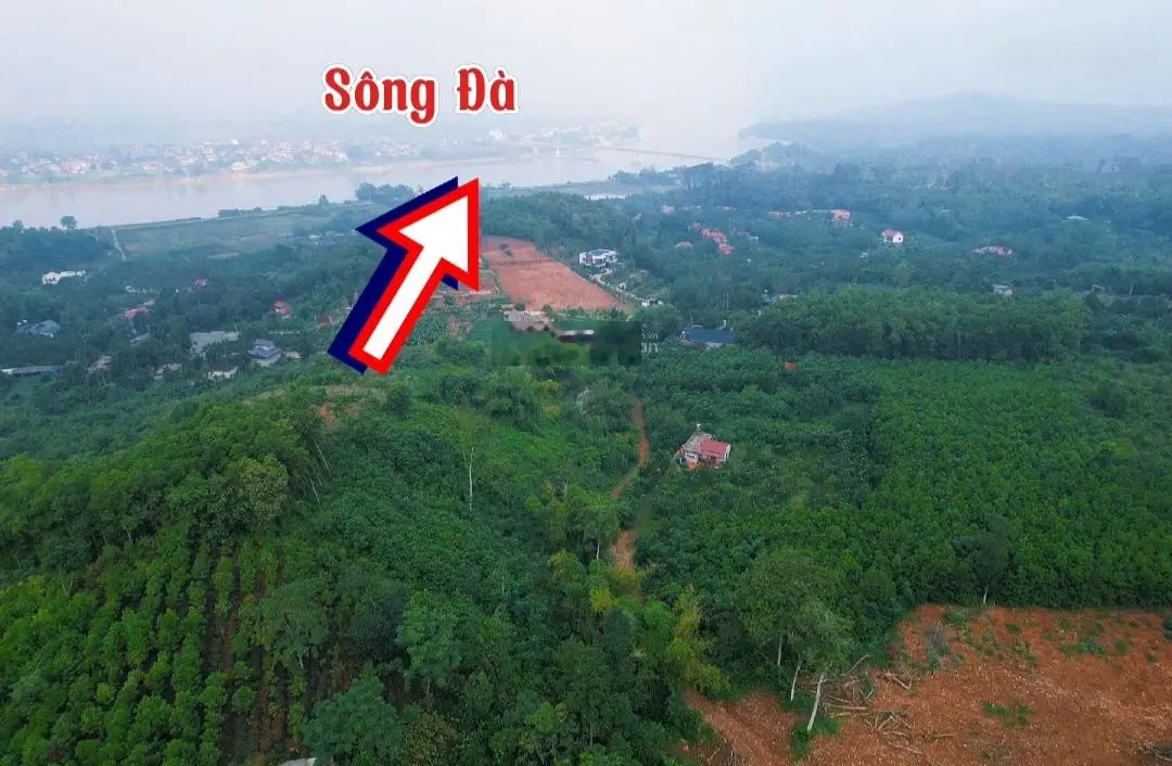 Tìm hoài cũng không có lô đất đẹp này. Lô góc DT: 2400m2, view Sông Đà - cầu Đồng Quang. 0903 455 ***