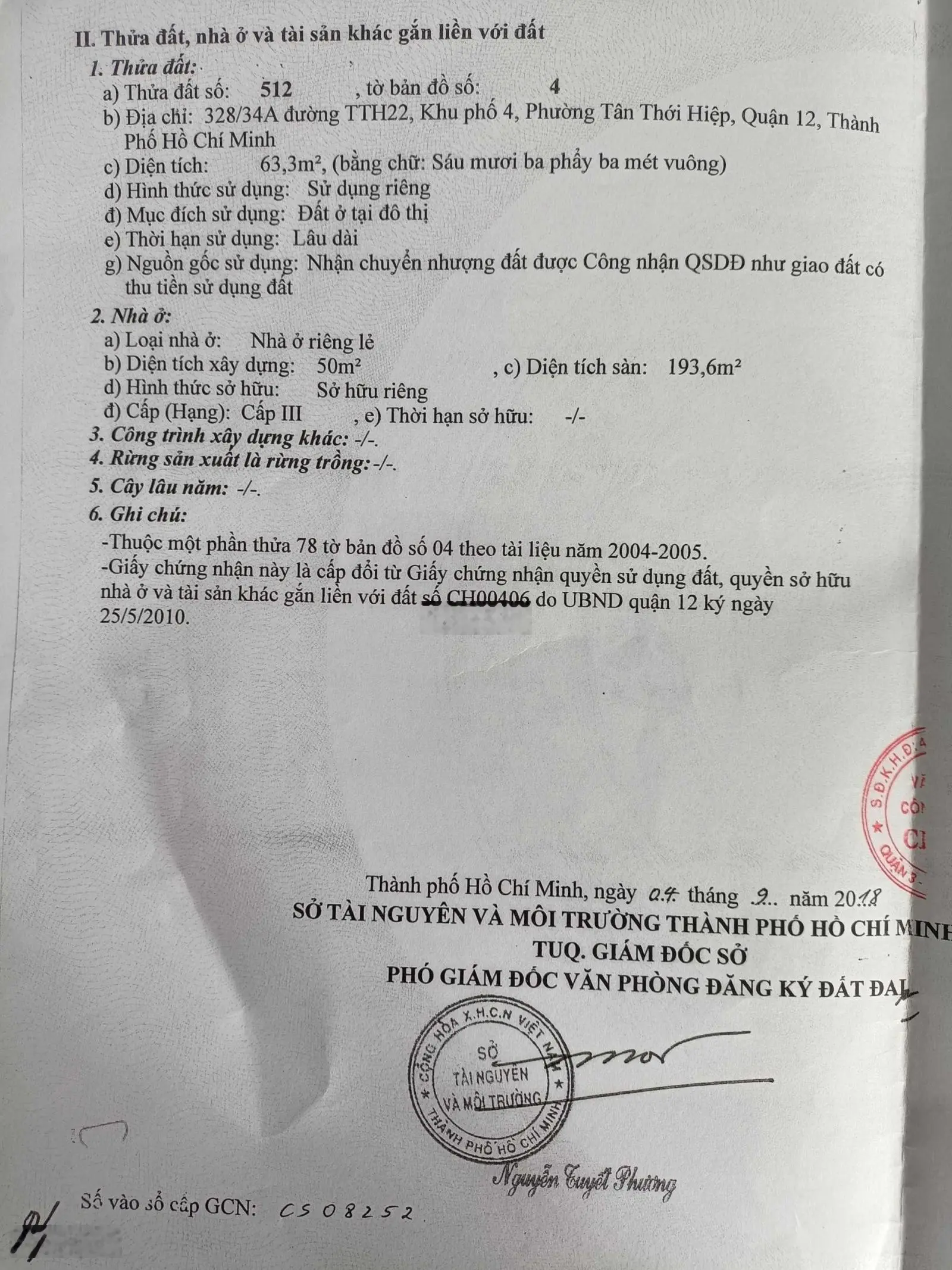 Bán nhà đẹp 4*19m đúc 1 lửng 3 lầu đường Trần Thị Hè, Hiệp Thành Q12. SHR. Giá 6,2tỷ. ĐT 0902405086