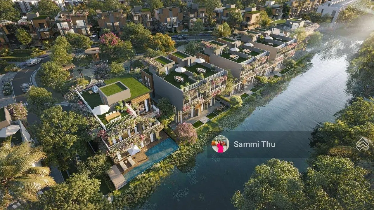 Eco Village - biệt thự ven sông sát bên khu resort 6 sao Kempinski - 200m2 - cực hiếm