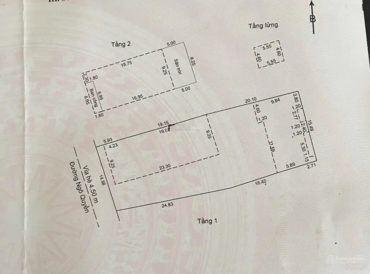 Cực hiếm lô đất siêu rộng 716m2 ngang 15m Ngô Quyền đường lớn 30m