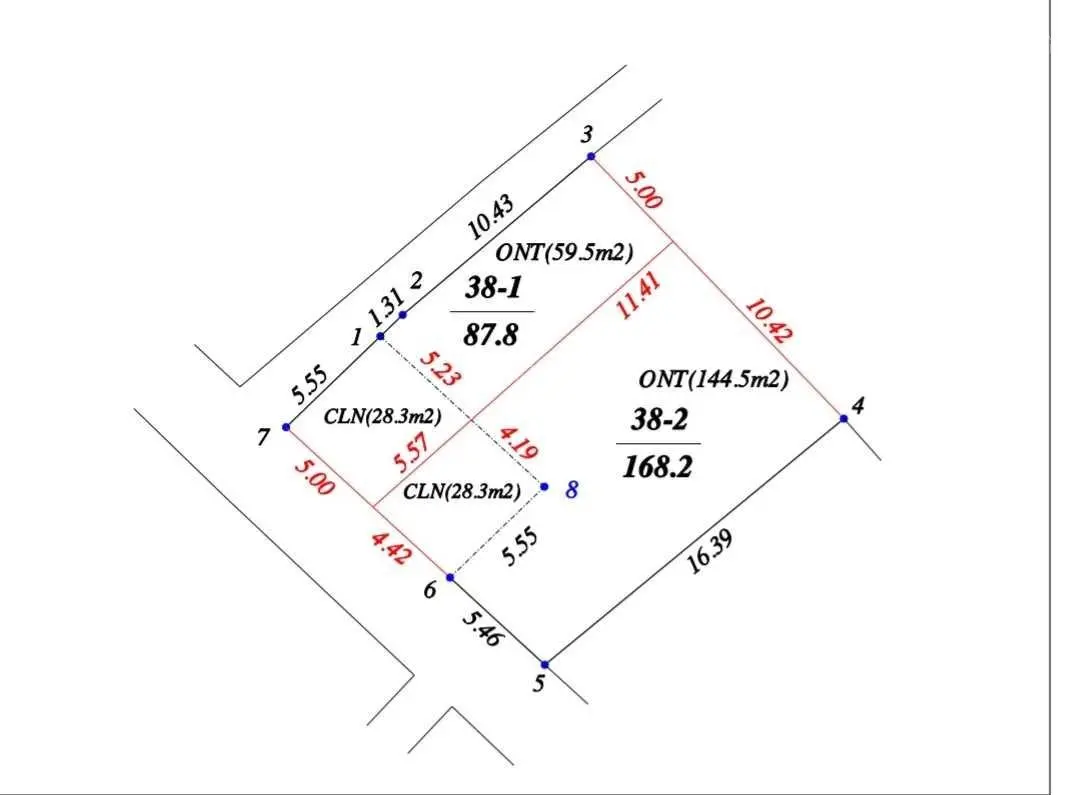 Bán đất tại Tân Dân, Sóc Sơn, Hà Nội. Diện tích 87,8m2