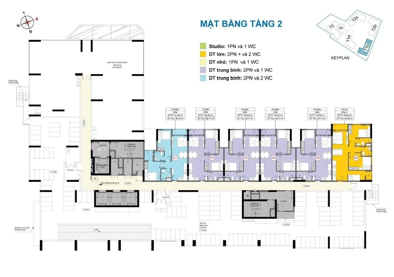 Căn hộ sở hữu 4 hồ bơi chỉ thanh toán 90tr sở hữu ngay