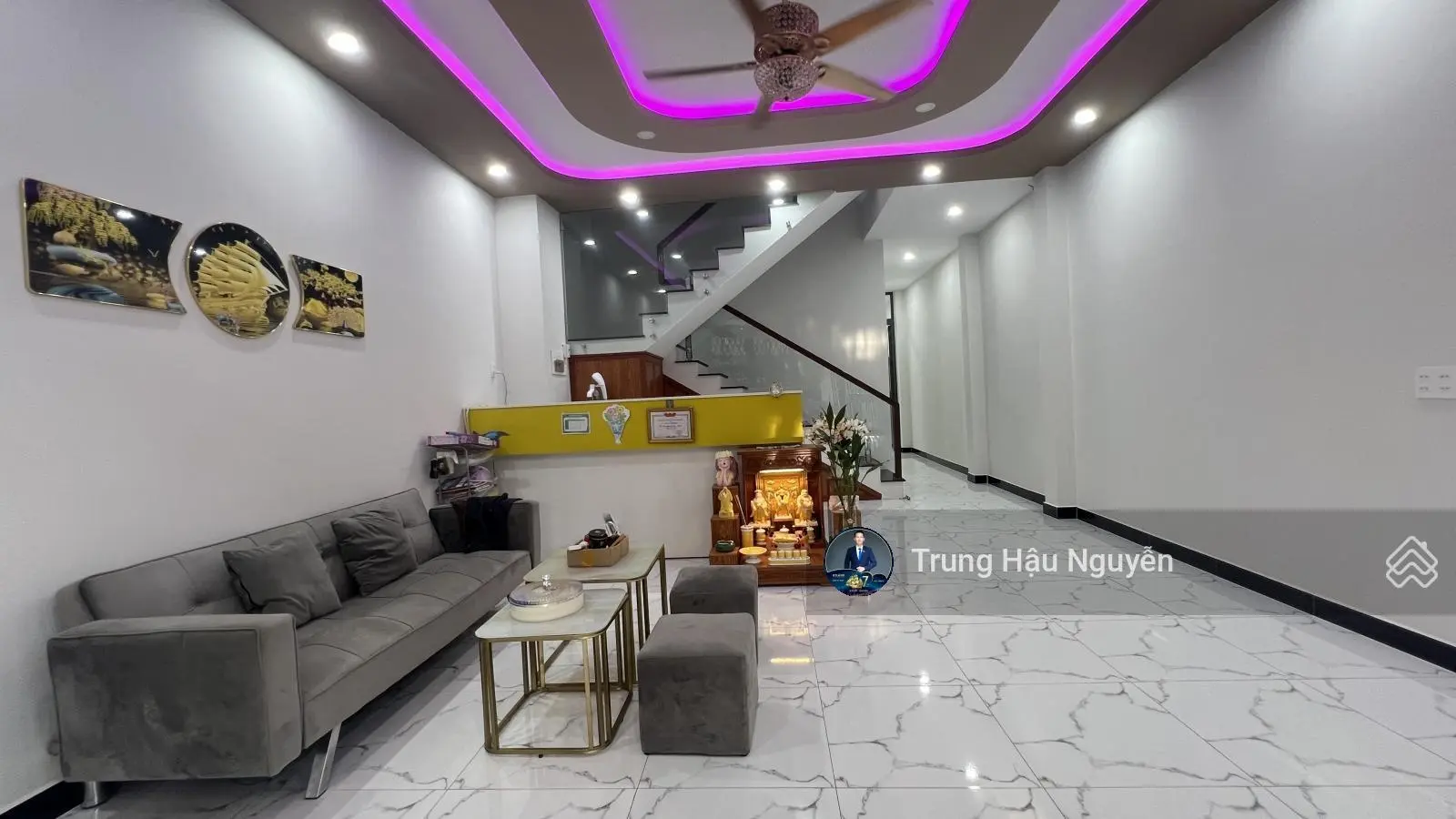 223m2 Nhà nghỉ mặt tiền lộ giới 11,5m ngay trung Tâm gần quảng trường Trần Quang Khải - Phú Cường