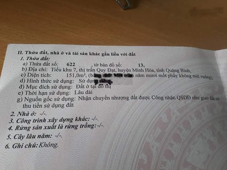 đất Quy Đạt Minh Hoá giá X tỷ, ngân hàng hỗ trợ vay vốn (mở thẻ tín dụng 100 triệu miễn phí)