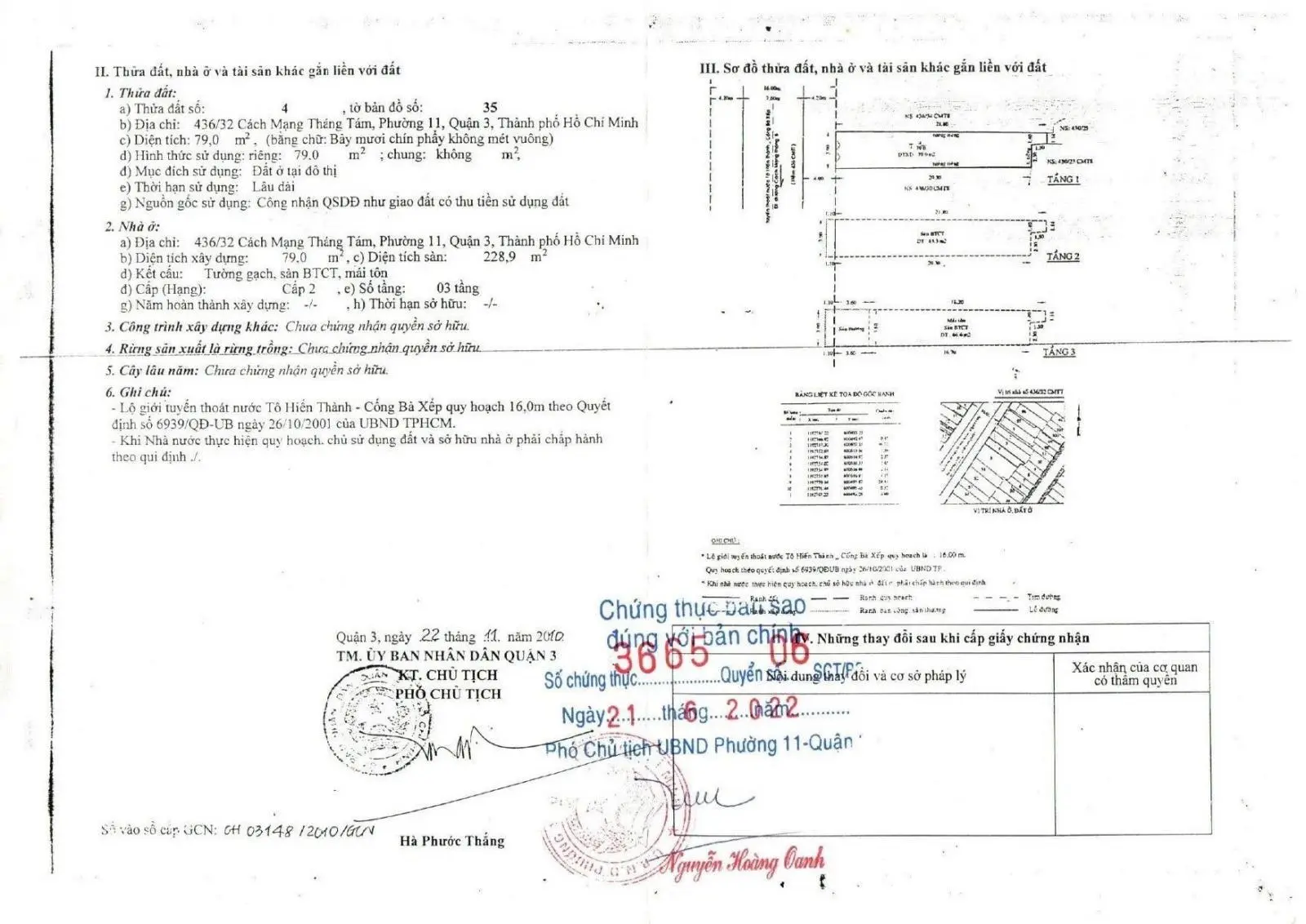 Mua lời ngay 2 tỷ MT 32 Đỗ Thị Lời Q3 4x20 3T chỉ 17Tỷ