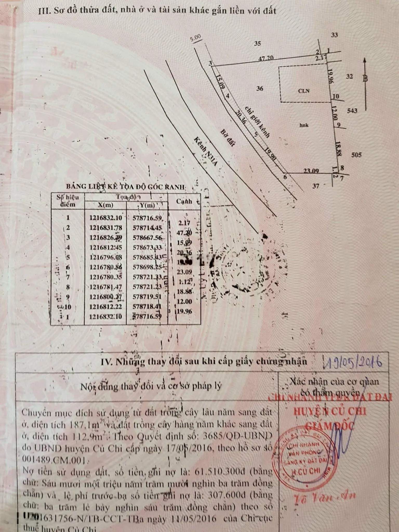 Bán lô đất đường xe tải giá rẻ có 300 m2 thổ cư khu dân cư sầm uất làm nhà vườn, kho, xưởng