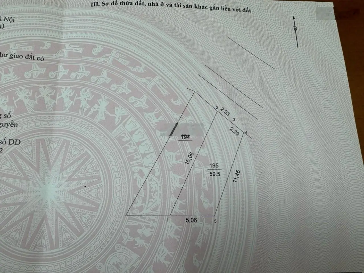 Bán đất tại Nguyễn Trãi, Nhị Khê, Thường Tín. Diện tích 60m2, giá 5,1 tỷ