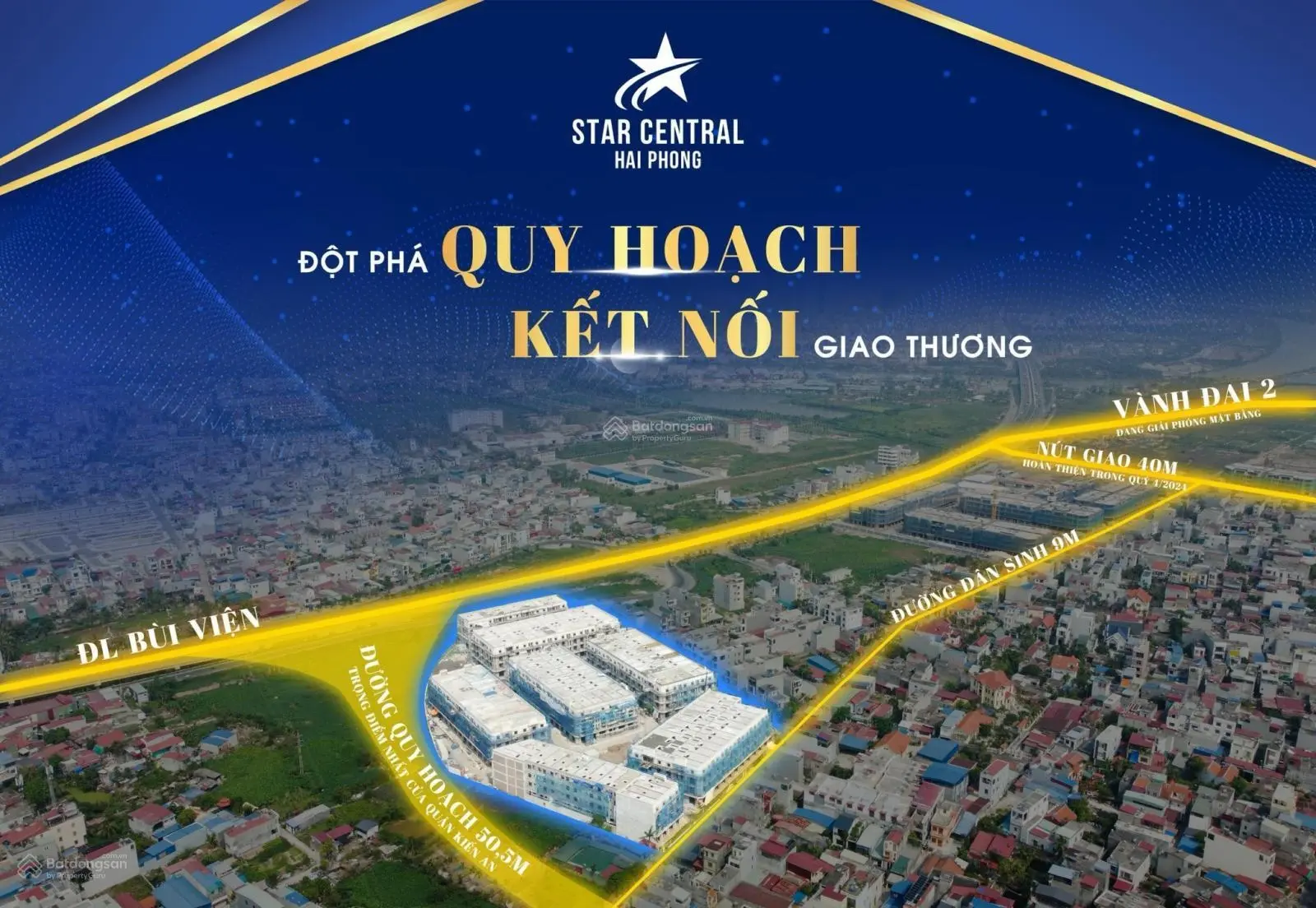 Cần chuyển nhượng căn hộ liền kề tại dự án Star Central - Đồng Hoà - Kiến An