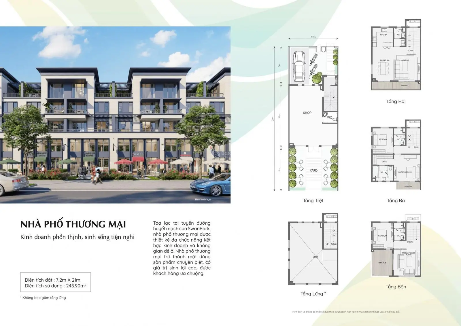 Bán shophouse Swan Park hiếm gặp, đường to, vị trí siêu độc, hàng vip cho anh chị sở hữu