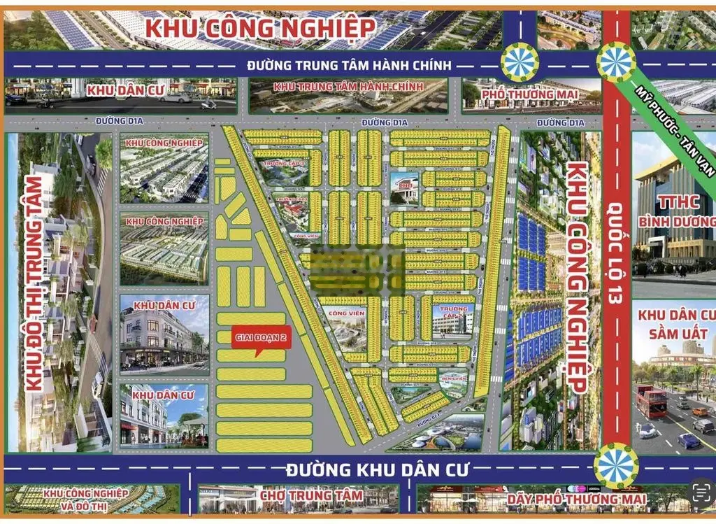 Bán đất dự án Victoria city Bàu Bàng,Bình Dương.DT:100m2,giá 2.390 tỷ