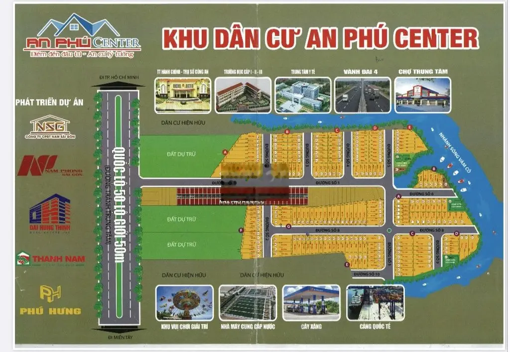 chính chủ bán nền khu dân cư An Phú CENTER